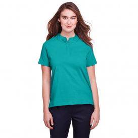 UltraClub UC105W Ladies Lakeshore Stretch Cotton Performance Polo - Jade