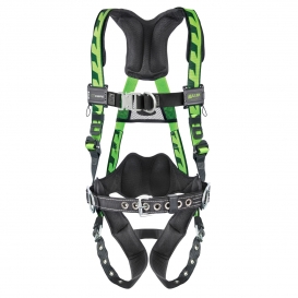 Miller AirCore Front D-Ring Harness Steel Hardware - D-Rings - QC/Tongue Straps - Lumbar Pad/Belt