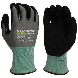 Armor Guys 00-840 Kyorene Pro A4 HCT MicroFoam Nitrile Coated Gloves 