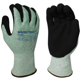 Armor Guys 02-024 Basetek HDPE A4 MicroFoam Nitrile Coated Gloves