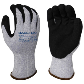 Armor Guys 02-025 Basetek HDPE A6 MicroFoam Nitrile Coated Gloves