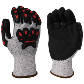 Armor Guys 02-040 Basetek HCT MicroFoam Nitrile Coated Gloves - A4 Liner