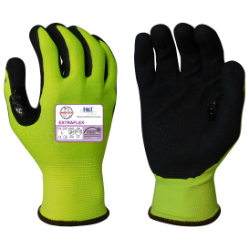 Armor Guys 04-200 Extraflex Hi-Vis HCT MicroFoam Nitrile Coated Gloves