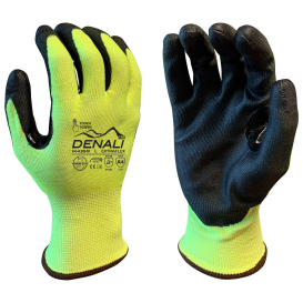 Armor Guys 04-420HV Denali Hi-Vis A4 Polyurethane Coated Gloves
