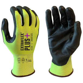 Armor Guys 14-520 Extraflex Plus Hi-Vis Polyurethane Coated Gloves - A5 Liner