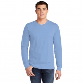 American Apparel 2007W Fine Jersey Long Sleeve T-Shirt - Baby Blue