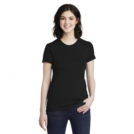 American Apparel 2102W Women\'s Fine Jersey T-Shirt - Black