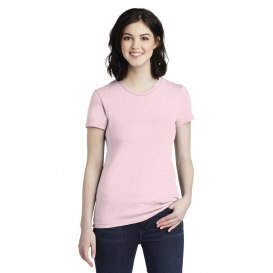 American Apparel 2102W Women\'s Fine Jersey T-Shirt - Light Pink