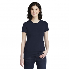 American Apparel 2102W Women\'s Fine Jersey T-Shirt - Navy