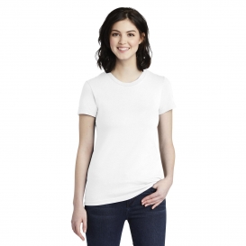 American Apparel 2102W Women\'s Fine Jersey T-Shirt - White