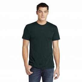 American Apparel BB401W Poly-Cotton T-Shirt - Black Aqua