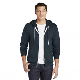 American Apparel F497W Flex Fleece Zip Hoodie - Sea Blue