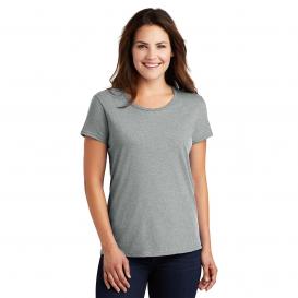 Anvil 880 Ladies Ring Spun Cotton T-Shirt - Heather Grey