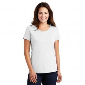 Anvil 880 Ladies 100% Ring Spun Cotton T-Shirt - White