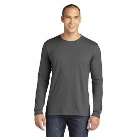Anvil 949 100% Combed Ring Spun Cotton Long Sleeve T-Shirt - Charcoal