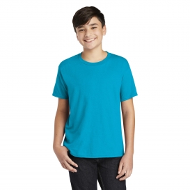 Anvil 990B Youth 100% Combed Ring Spun Cotton T-Shirt - Caribbean Blue