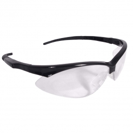 Radians AP1-10 Rad-Apocalypse Safety Glasses - Black Frame - Clear Lens