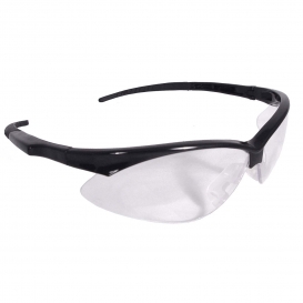 Radians AP1-11 Rad-Apocalypse Safety Glasses - Black Frame - Clear Anti-Fog Lens