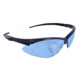 Radians Rad-Apocalypse Safety Glasses - Black Frame - Light Blue Lens