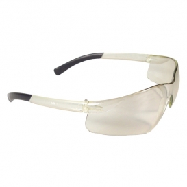 Radians Rad-Atac Safety Glasses - Smoke Temple Tips - Indoor/Outdoor Mirror Lens