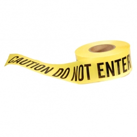 Scotch Barricade Tape 300, Caution, 3 in x 1000 ft, Yellow