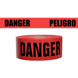 DANGER PELIGRO - Barricade Tape 1000 ft Roll-2 Mil