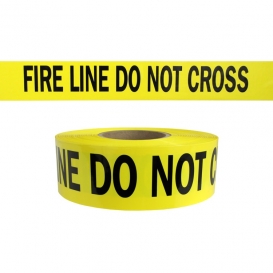 Fire Line Do Not Cross - Tape - 1000 Ft Roll - 4 Mil