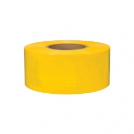Presco B3104Y Plain Barricade Tape - 1000 ft - Yellow