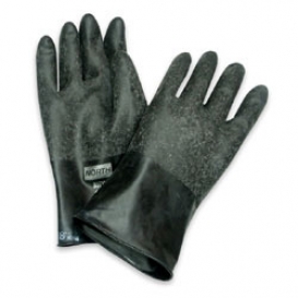North Safety B324R Butyl Chemical Resistant Gloves - Rough Grip