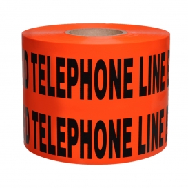 CAUTION BURIED TELEPHONE LINE BELOW - Non-Detectable Underground Warning Tape