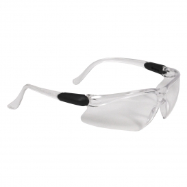 Radians BA1-10 Basin Safety Glasses - Clear Temples - Clear Lens
