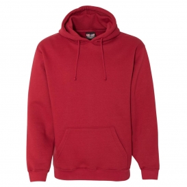 Bayside 960 USA-Made Hooded Sweatshirt - Cardinal