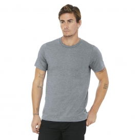 Bella + Canvas BC3001U Unisex Made In The USA Jersey Short Sleeve Tee - Athletic Heather