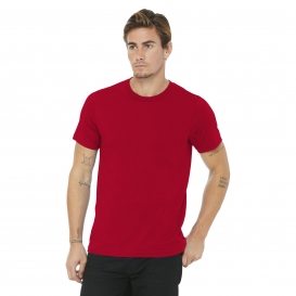 Bella + Canvas BC3001U Unisex Made In The USA Jersey Short Sleeve Tee - Red
