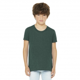 Bella + Canvas BC3001Y Youth Jersey Short Sleeve Tee - Heather Forest