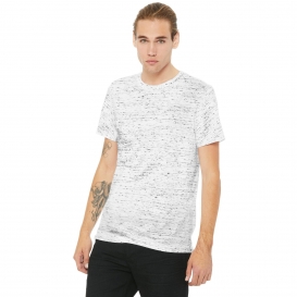 Bella + Canvas BC3650 Unisex Poly-Cotton Short Sleeve Tee - White Marble