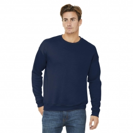 Bella + Canvas BC3945 Unisex Sponge Fleece Drop Shoulder Sweatshirt - Navy