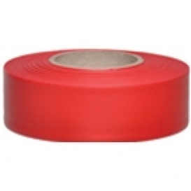 Presco BDR Biodegradable Roll Flagging Tape - Red