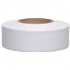 Presco BDW Biodegradable Roll Flagging Tape - White