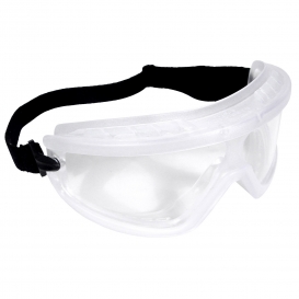 Radians BG1-11 Barricade Goggles - Clear Frame - Clear Anti-Fog Lens