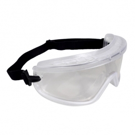 Radians Barricade Goggles - Clear Frame - Indoor/Outdoor Anti-Fog Mirror Lens