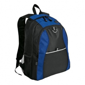Port Authority BG1020 Improved Contrast Honeycomb Backpack - Twilight Blue/Black