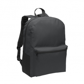Port Authority BG203 Value Backpack - Dark Charcoal