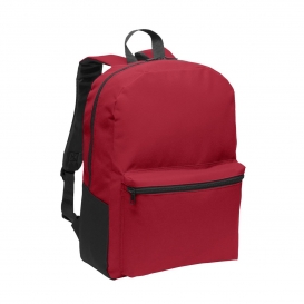 Port Authority BG203 Value Backpack - Red