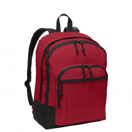 Port Authority BG204 Basic Backpack - Red