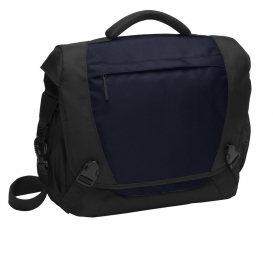 Port Authority BG306 Computer Messenger Bag - Dark Steel Blue