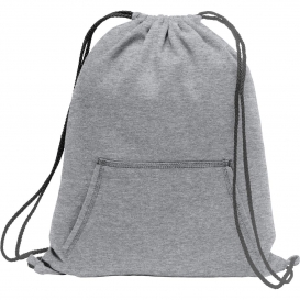 Port & Company BG614 Sweatshirt Cinch Pack - Athletic Heather
