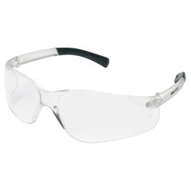 MCR Safety BK010 BearKat BK1 Safety Glasses - Clear Temples - Clear Uncoated Lens