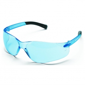 Crews BK113 BearKat Safety Glasses - Light Blue Temples - Light Blue Lens