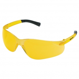 MCR Safety BK114 BearKat BK1 Safety Glasses - Amber Temples - Amber Lens